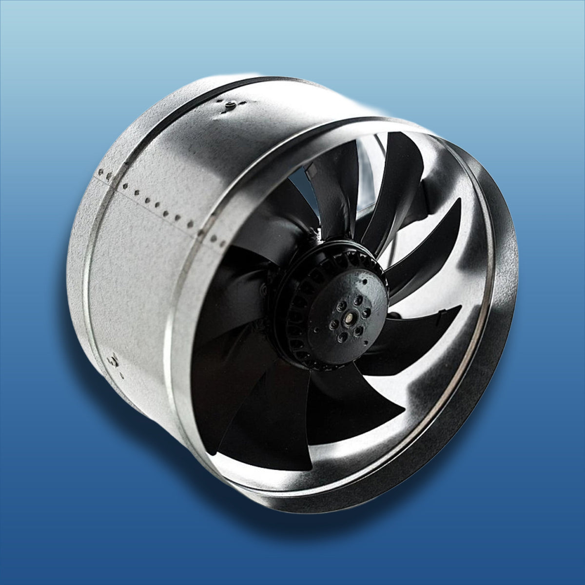 K-TECH-PRO Warmluftbeständiger Rohrventilator KVBO Edelstahl K326