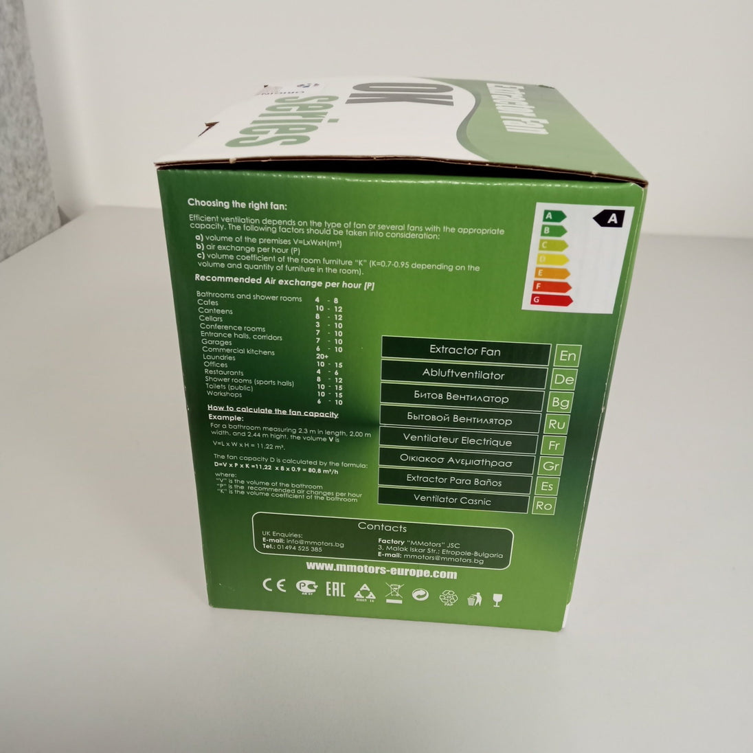 MMotors Bad Ventilator OK Ø 100 K444