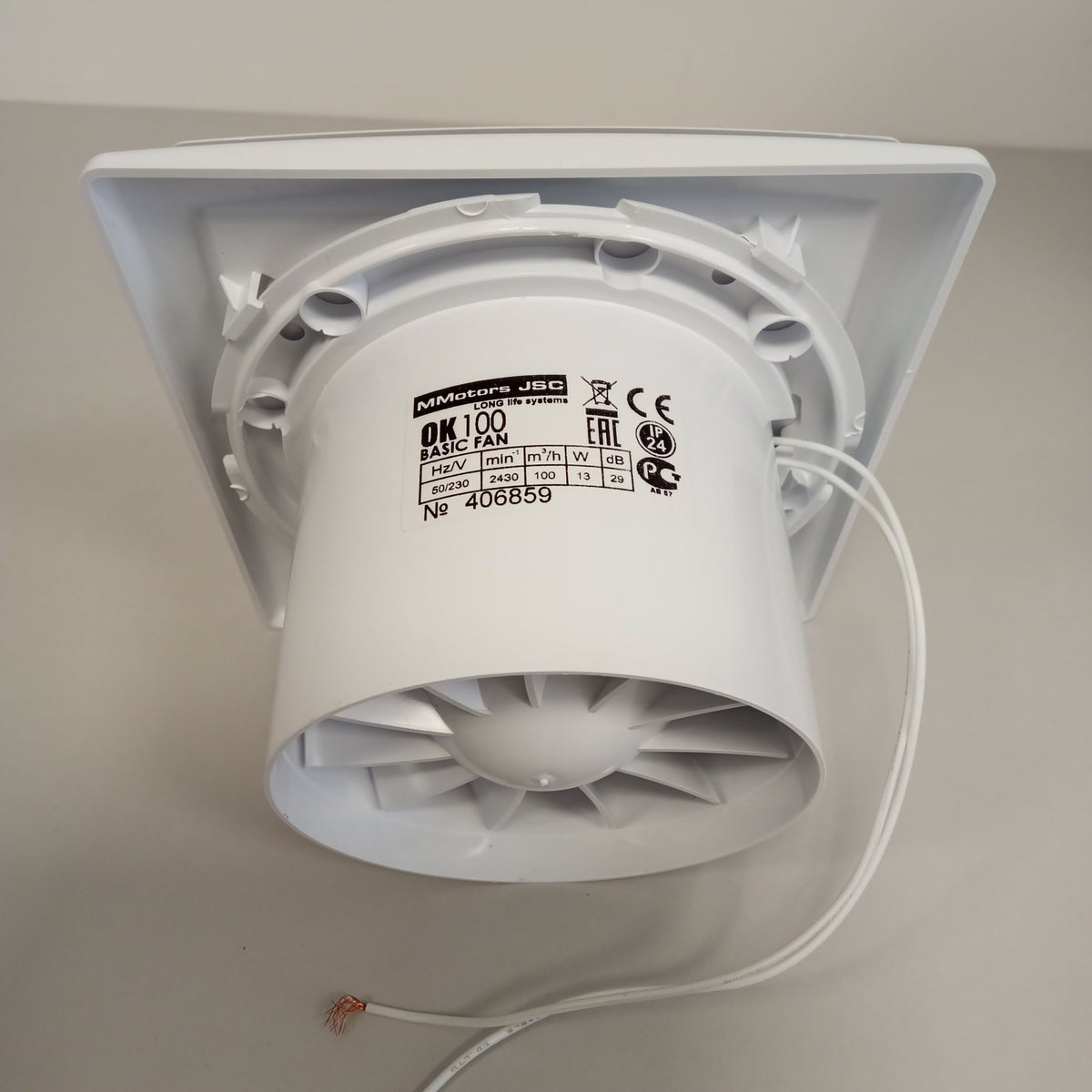 MMotors Bad Ventilator OK Ø 100 K444