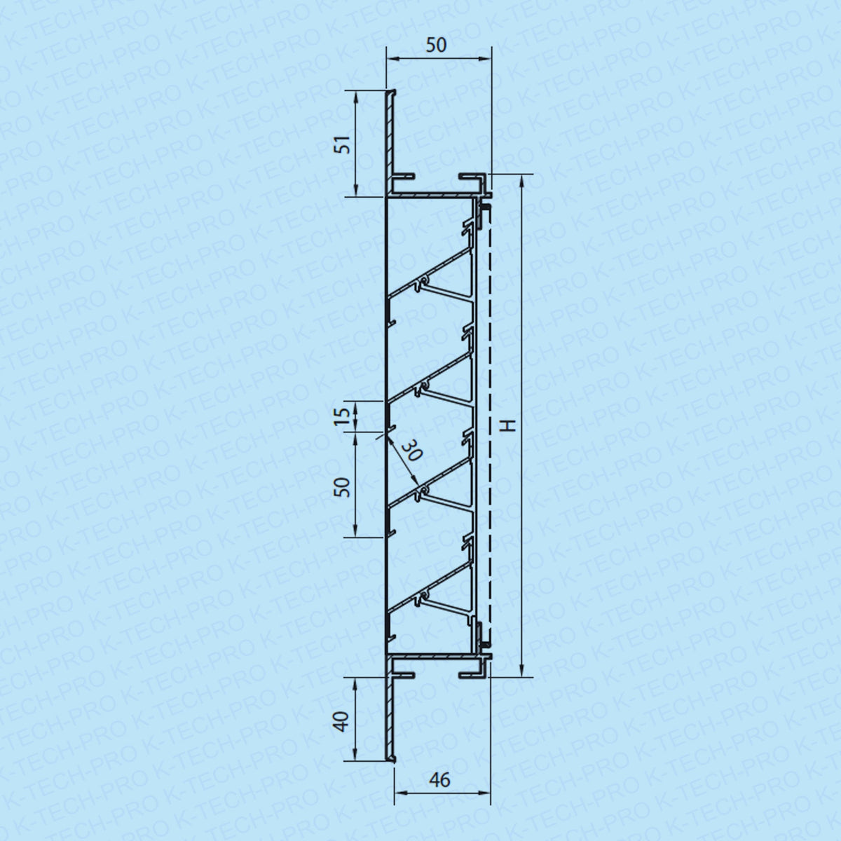 RENSON Wetterschutzgitter 481 einliegend KLAM481
